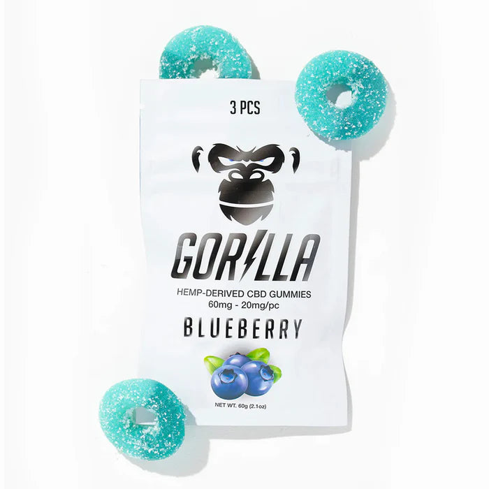 Blueberry - CBD Gummies (20mg)