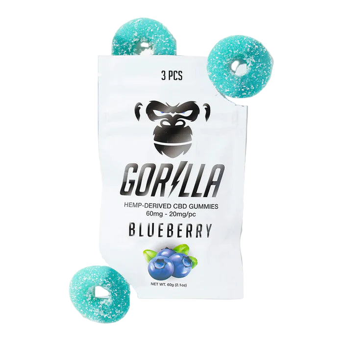 Blueberry - CBD Gummies (20mg)