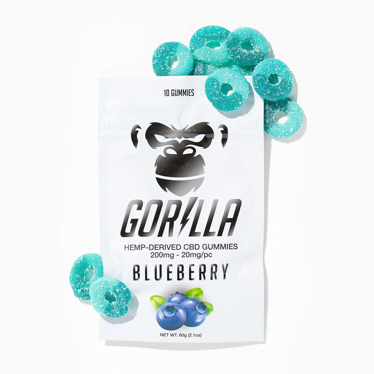 Blueberry - CBD Gummies (20mg)