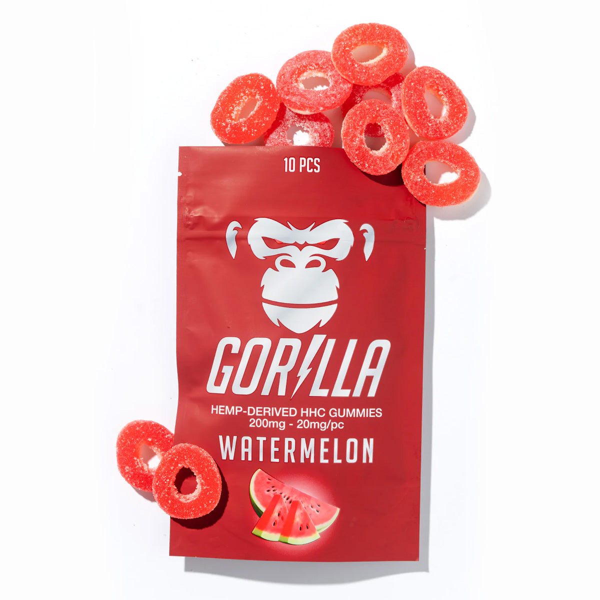 Watermelon - HHC Gummies (20mg)
