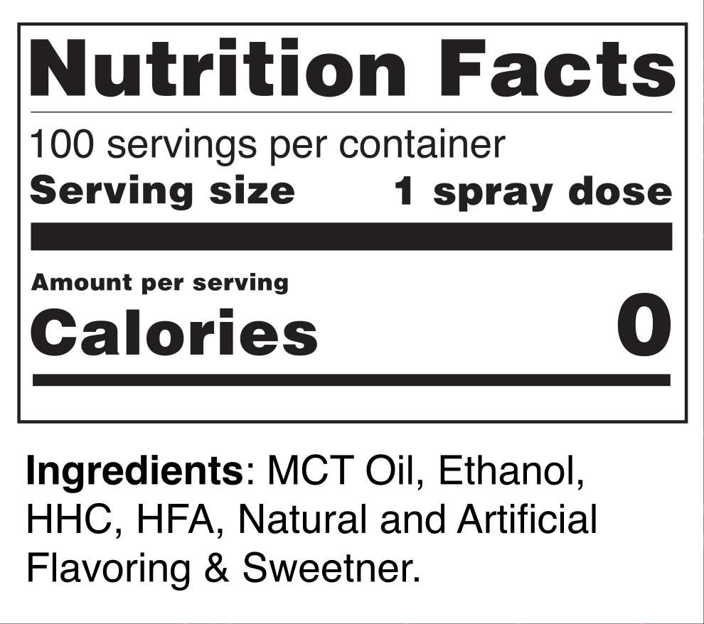 Grape - HHC Sublingual Spray