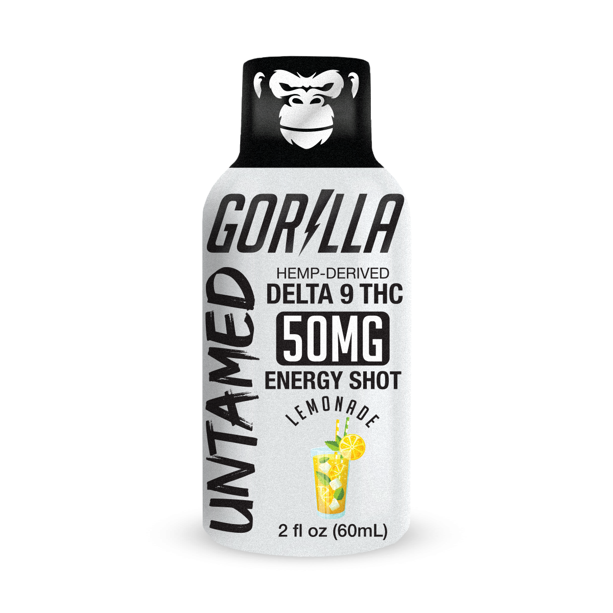 Lemonade - Untamed THC Energy Shot (50mg)