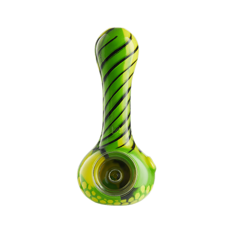 Green Honeycomb Spoon Pipe