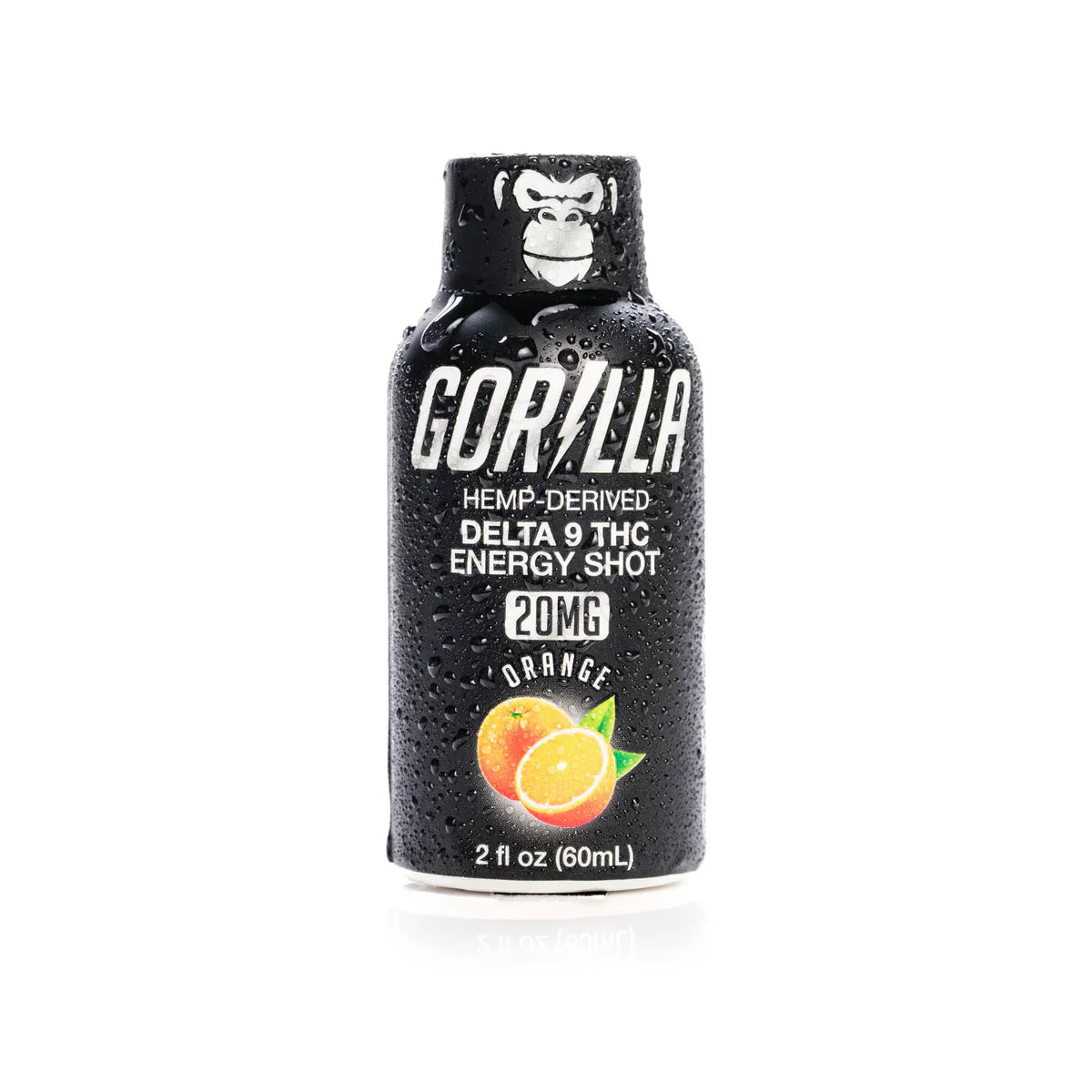 Orange THC Delta 9 Energy Shot (20mg)