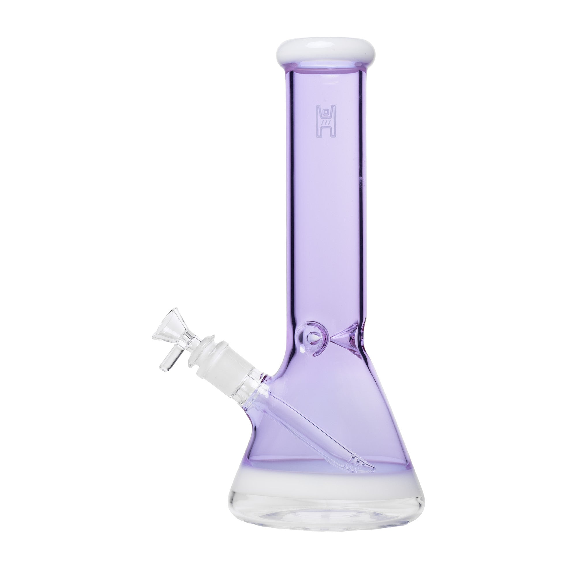 Lavender 12" Beaker Water Pipe