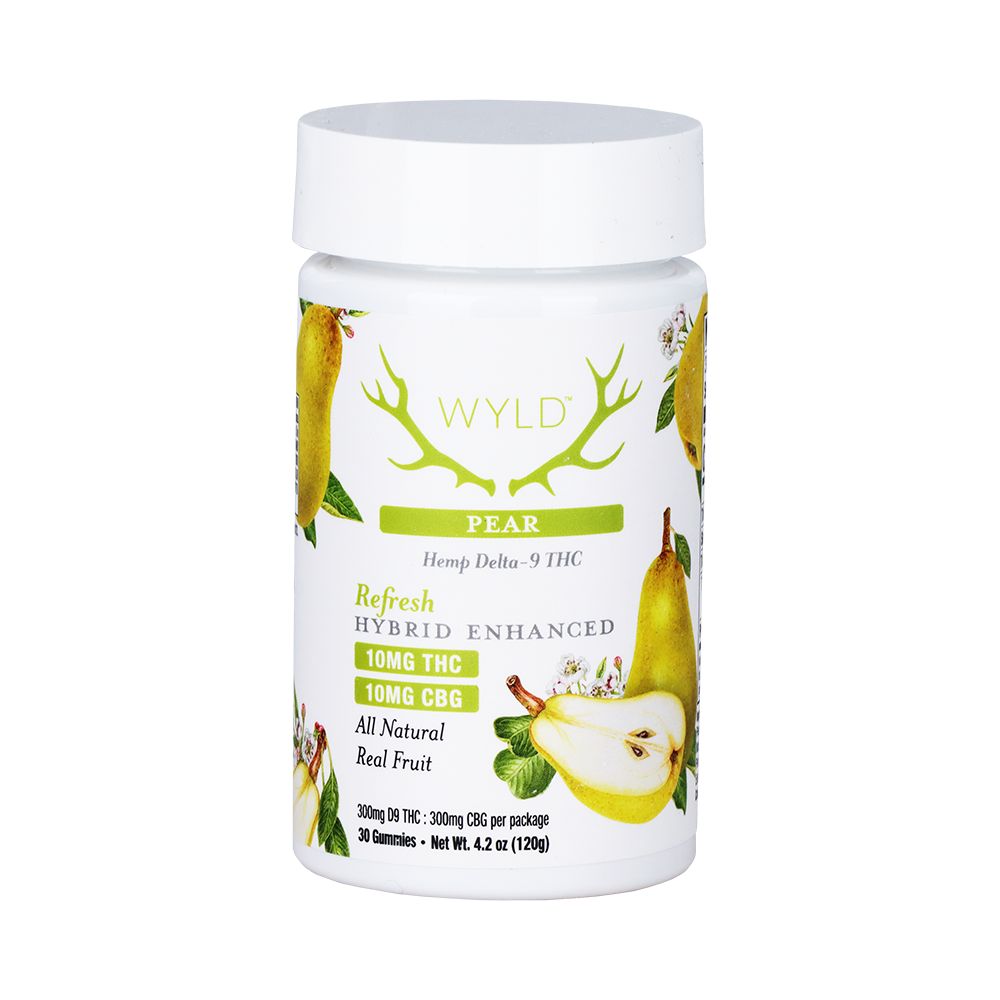 Pear 2:1 D9 & CBG Blend Gummies