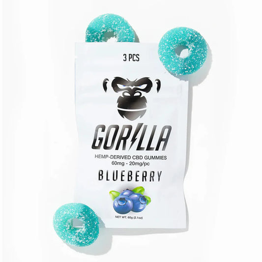 Blueberry - CBD Gummies (20mg)