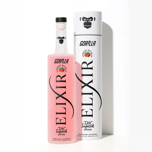 THC Infused Strawberry Watermelon Elixir - 750ml