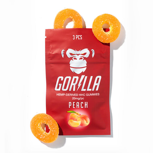 Peach - HHC Gummies (20mg)