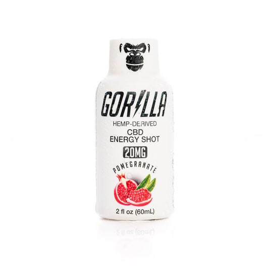 CBD Pomegranate Energy Shot - 20mg