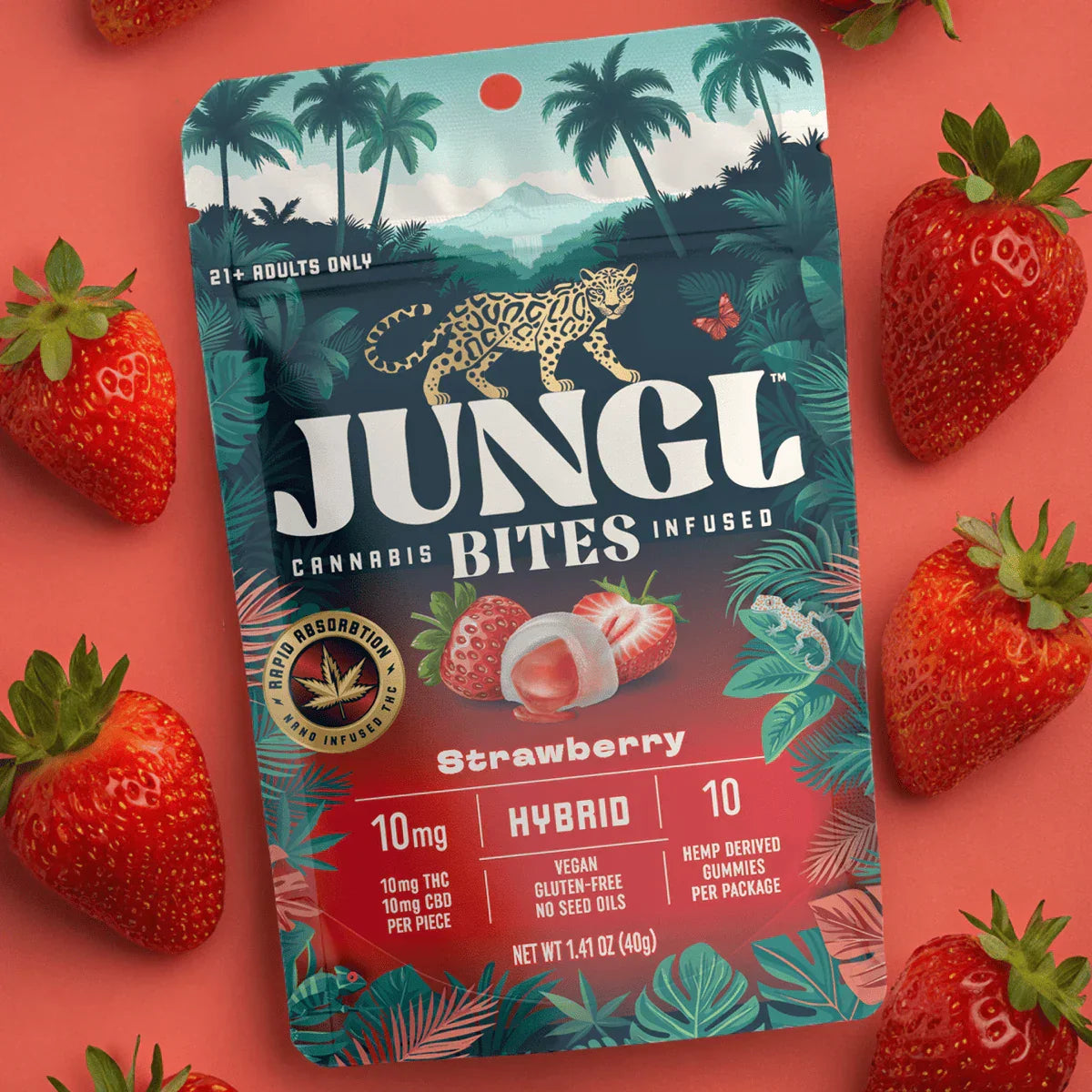Strawberry Hybrid Jungl Bites