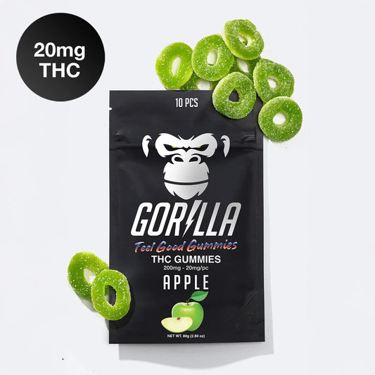 Apple Delta 9 THC Gummies - 20mg