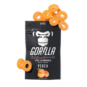 Peach Delta 9 THC Gummies