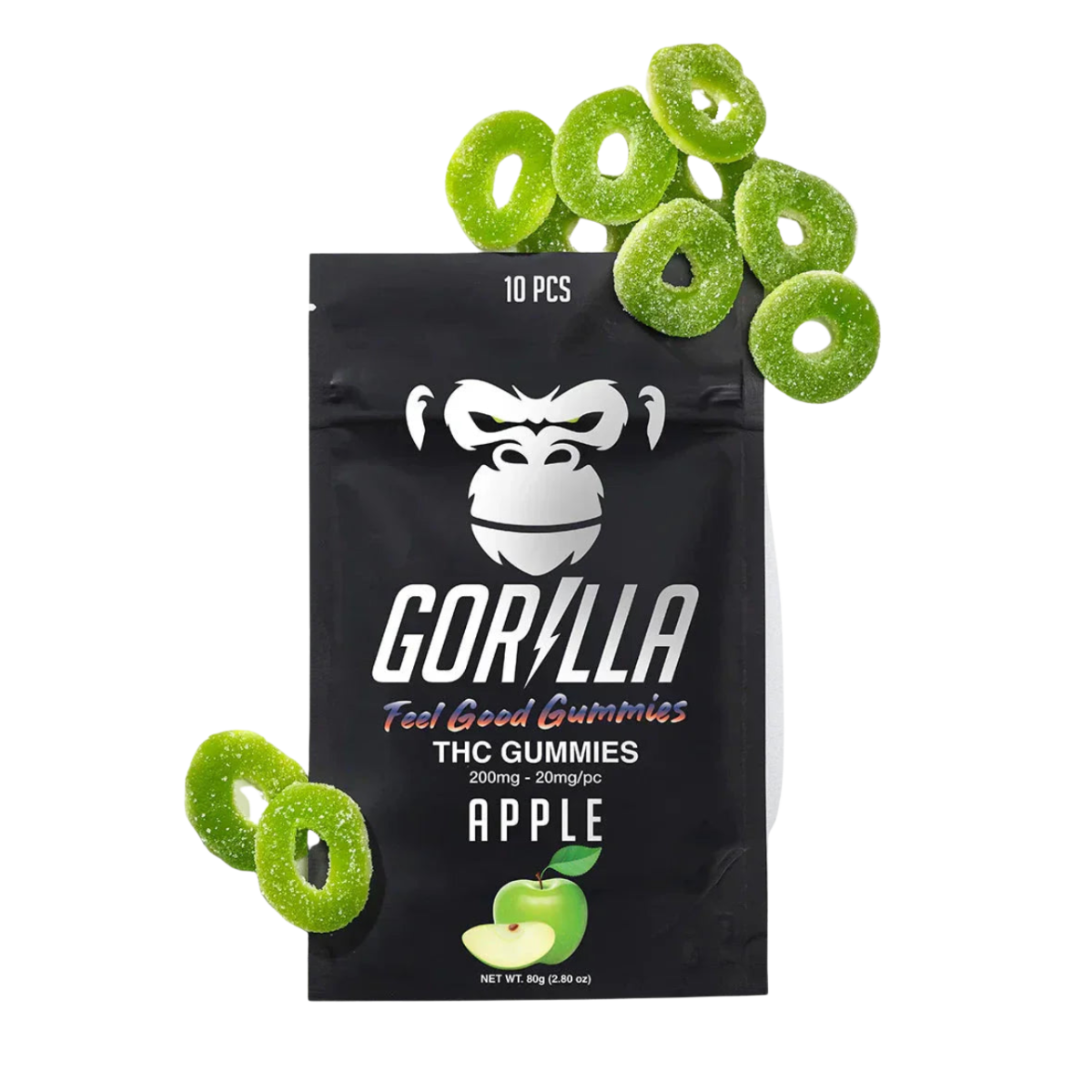 Apple Delta 9 THC Gummies