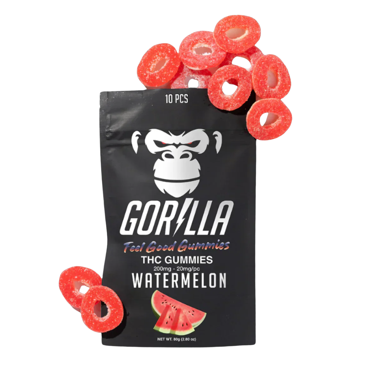 Watermelon THC Delta 9 Gummies