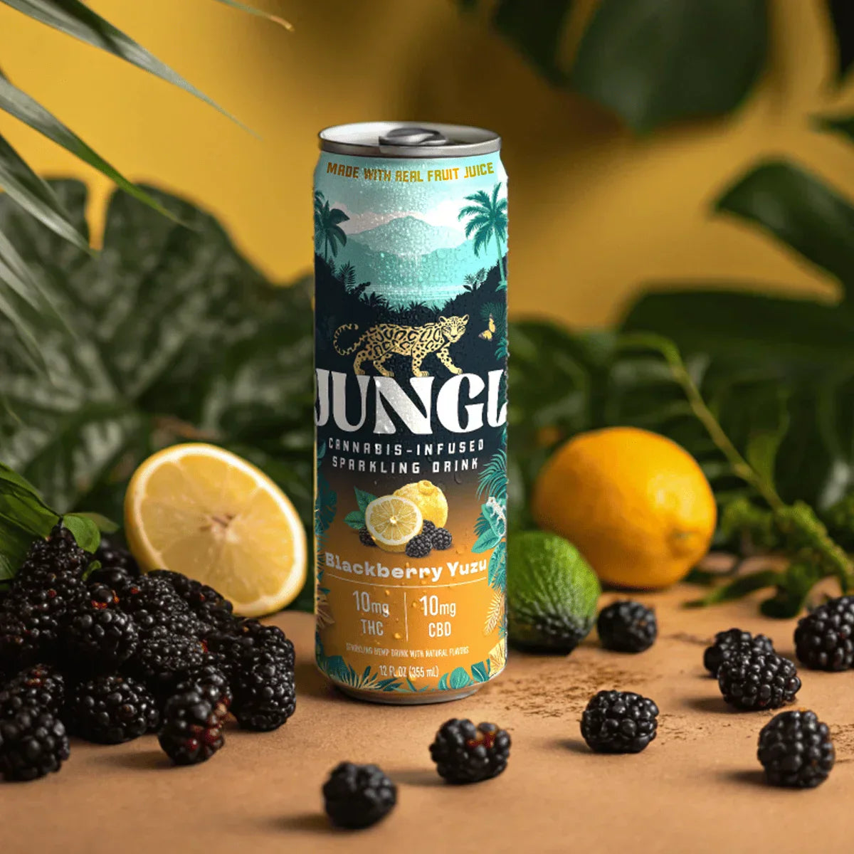 Blackberry Yuzu Sprtiz