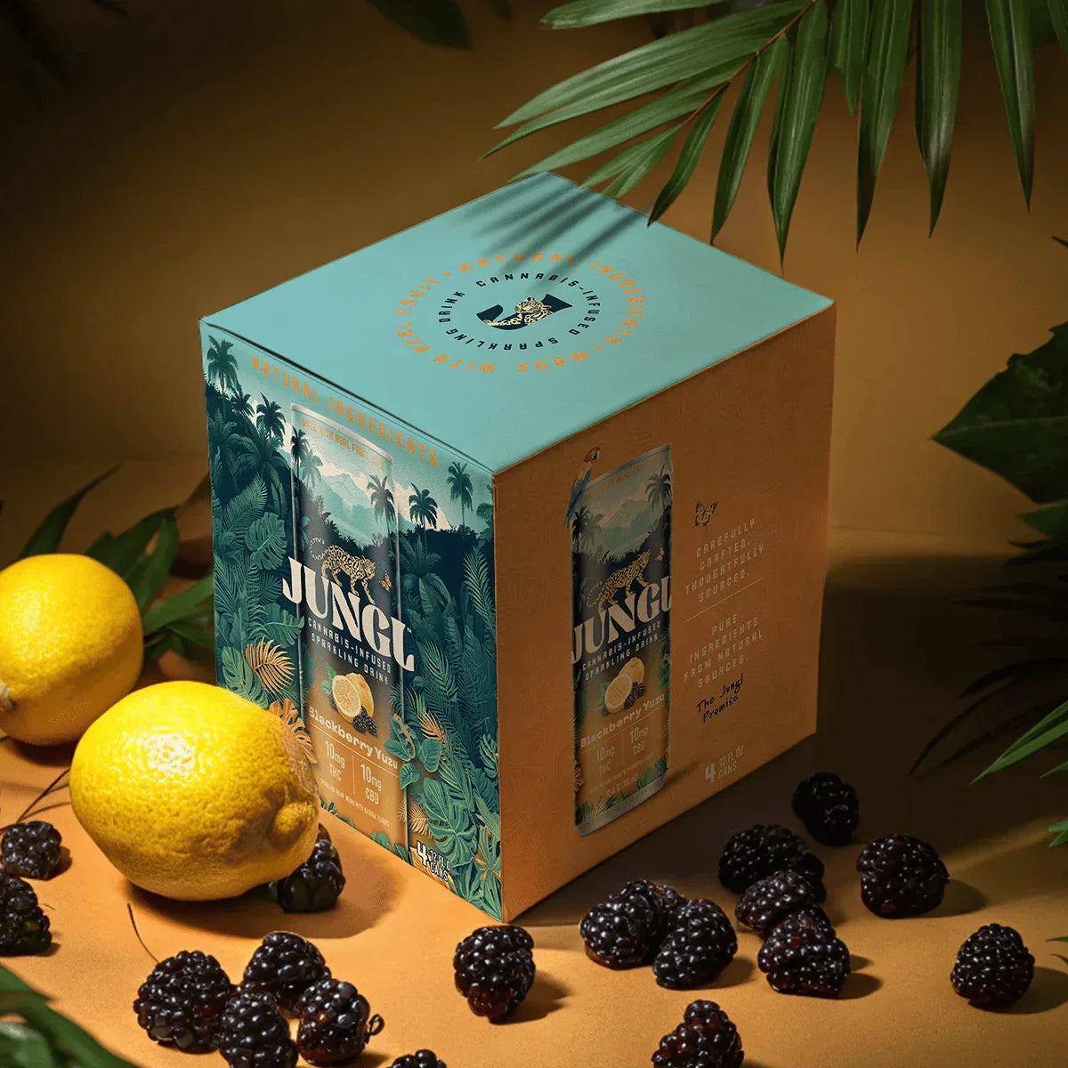 Blackberry Yuzu Sprtiz