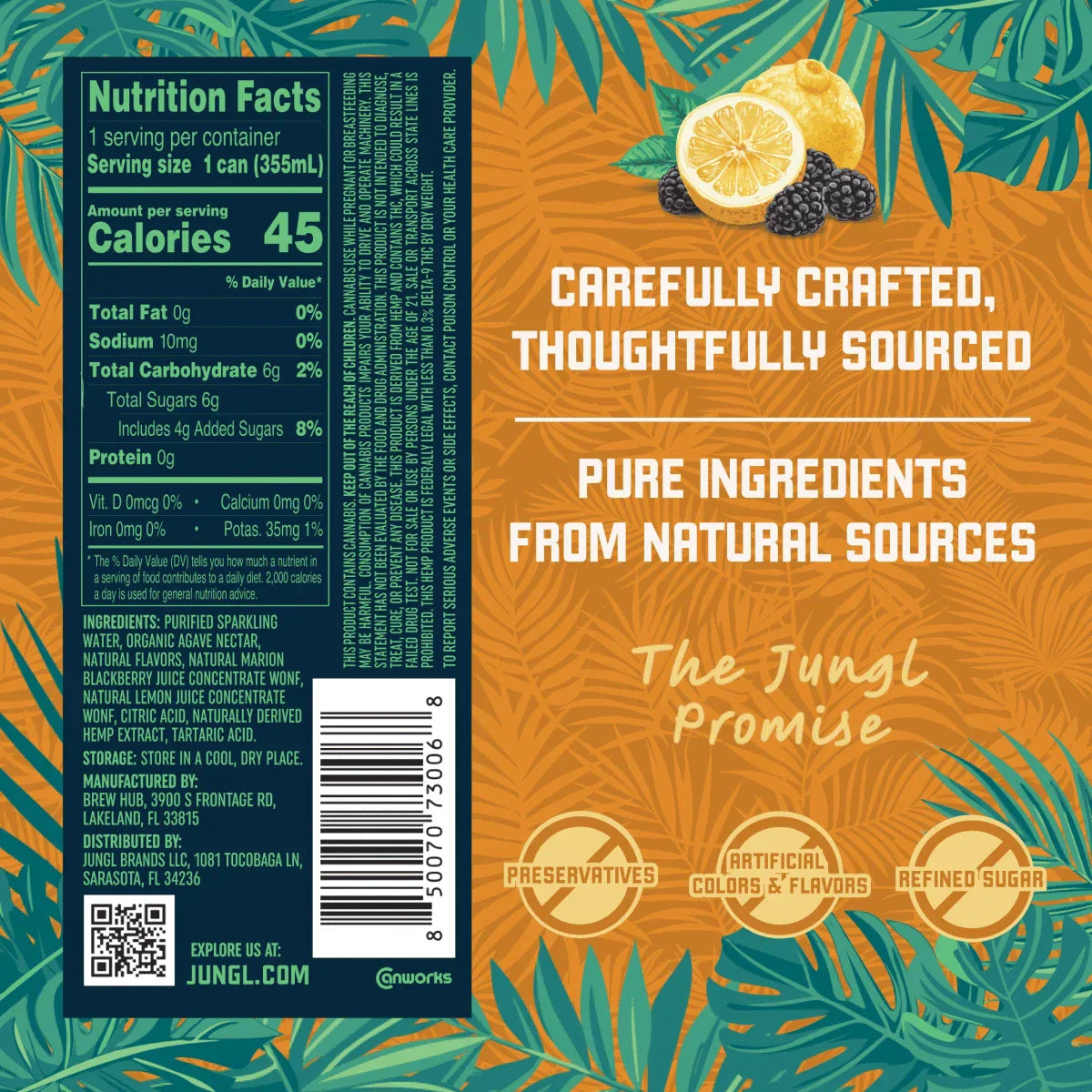 Blackberry Yuzu Sprtiz