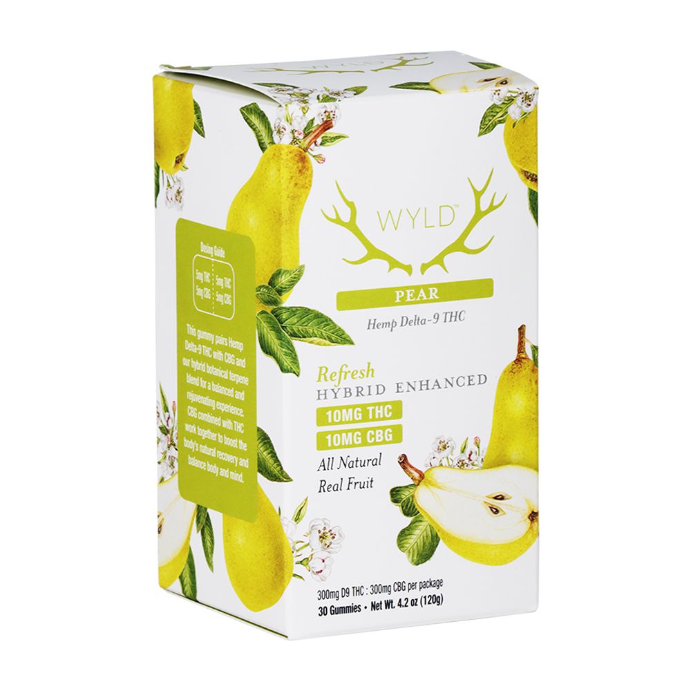 Pear 2:1 D9 & CBG Blend Gummies