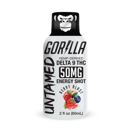 THC Untamed Berry Blast Energy Shot - 50mg