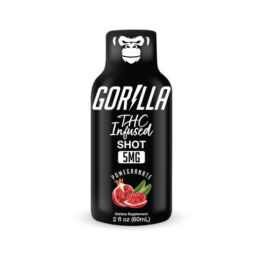 THC Pomegranate Energy Shot - 5mg