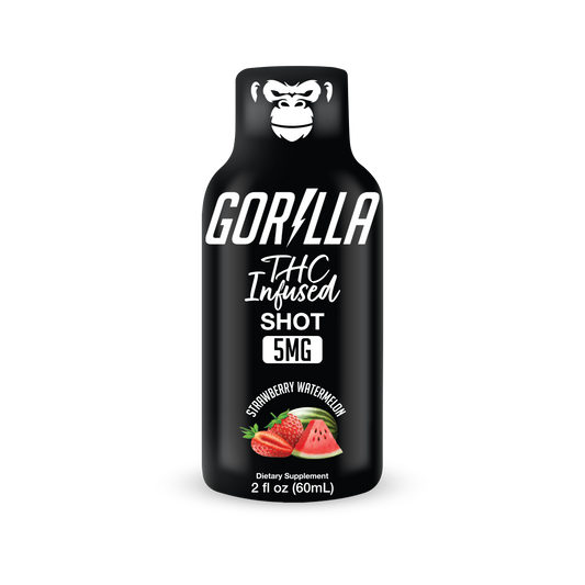 THC Strawberry Watermelon Energy Shot - 5mg