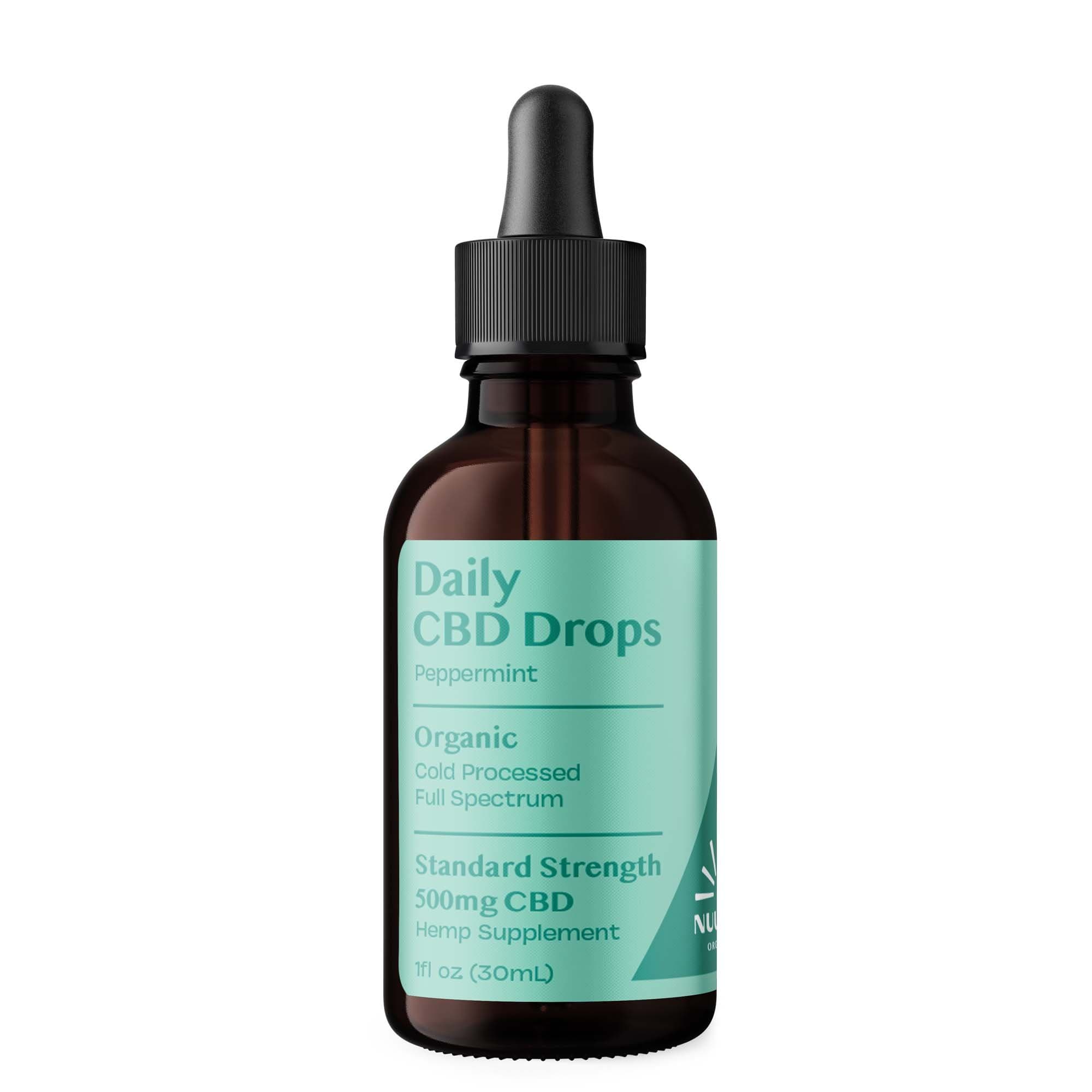 Organic Peppermint Full Spectrum Daily CBD Drops